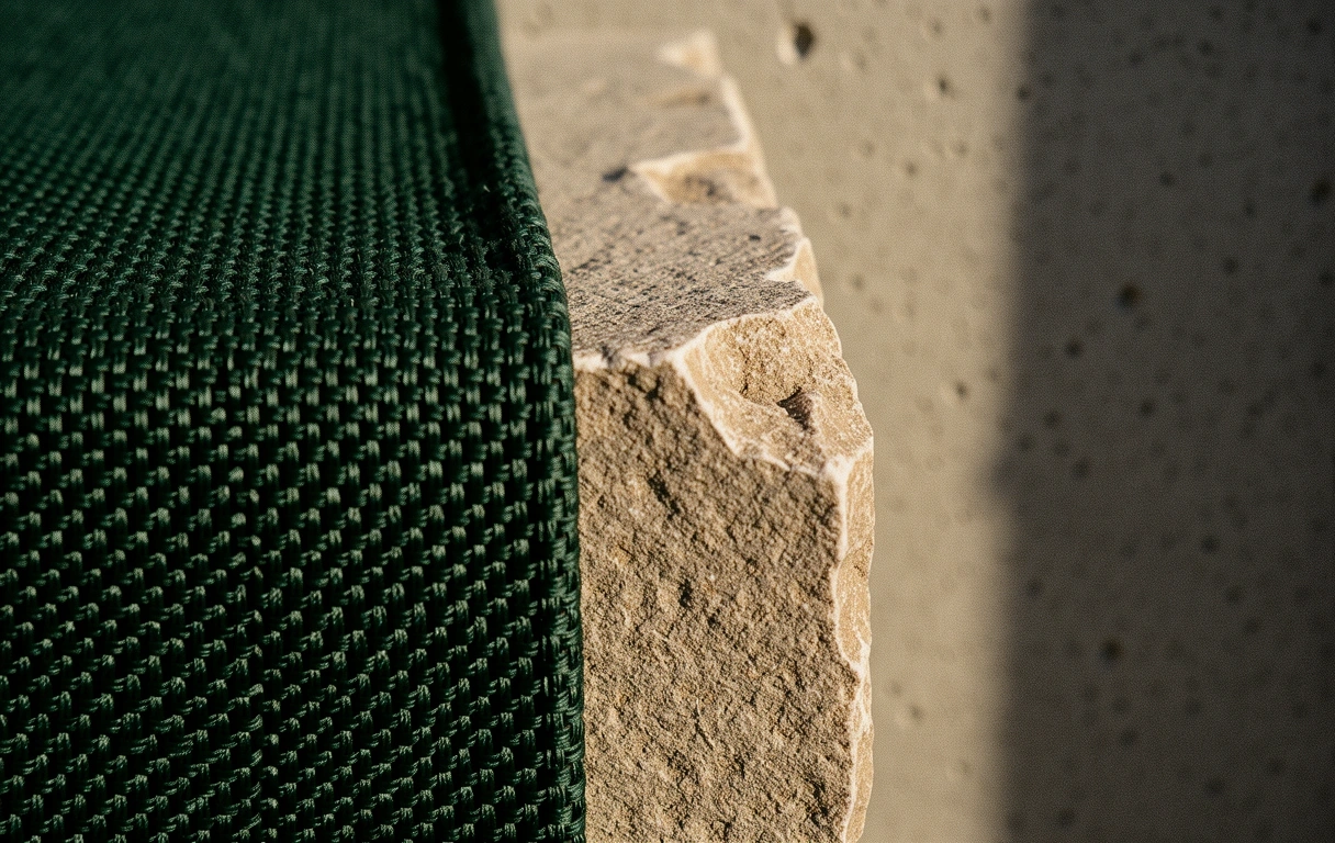 Detail of natural tension and morning light